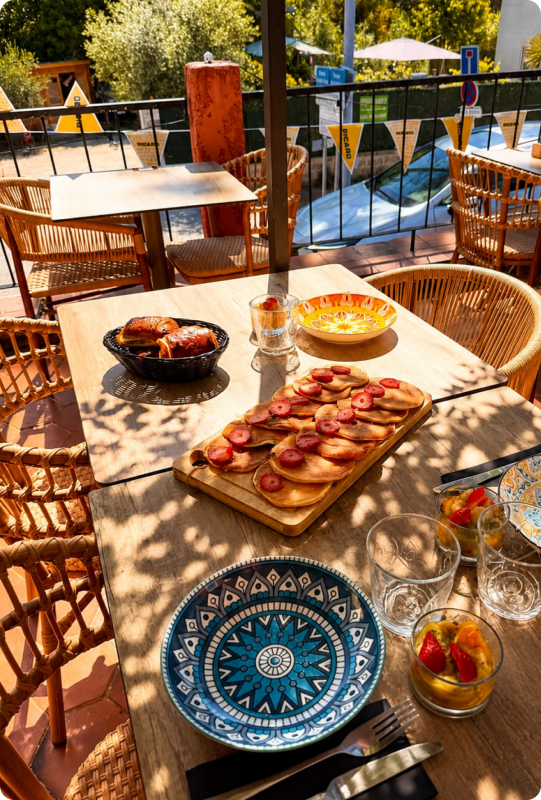 Le restaurant - La Guinguette Du Kodao - restaurant SAINT-CYR-SUR-MER